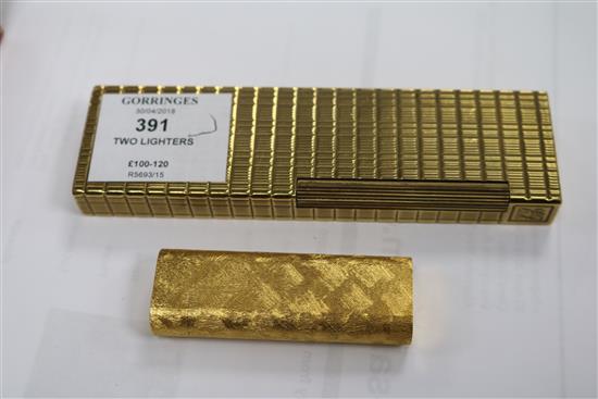 A Cartier lighter and a Dupont Lighter (2)